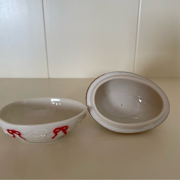 Lenox CHRISTMAS Egg 1994 Lmtd. Edition  THE CHRISTMAS SURPRISE COLLECTOR EGG Dog - Picture 8 of 10